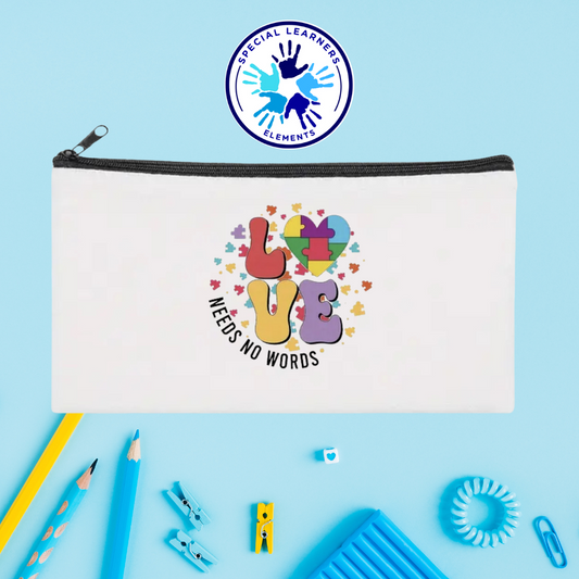 Autism Awareness Zipper Pouch 12