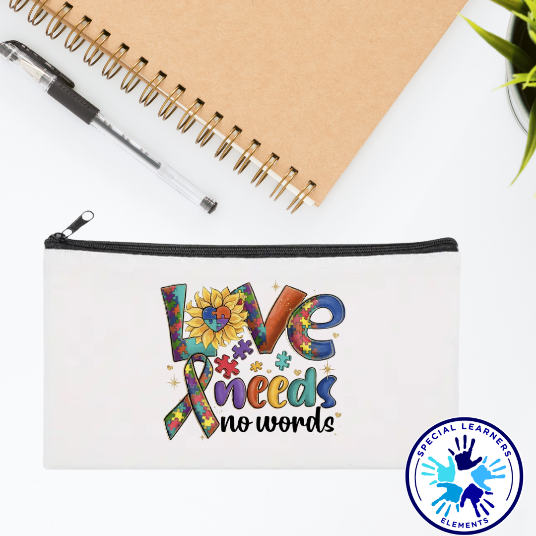 Autism Awareness Zipper Pouch 15