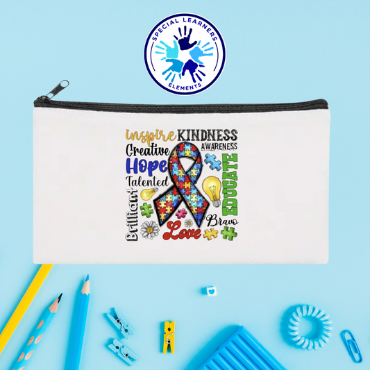 Autism Awareness Zipper Pouch 14