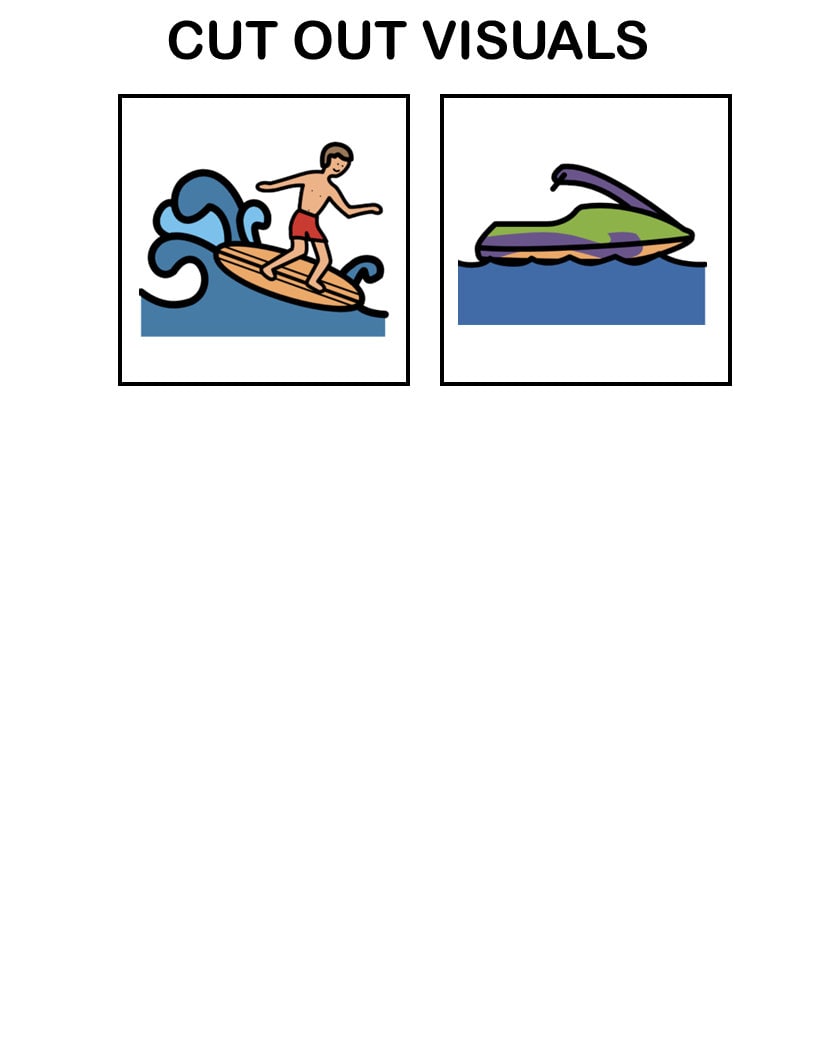 Beach- Errorless Learning- Task Cards- Ocean Theme- Autism- SPED