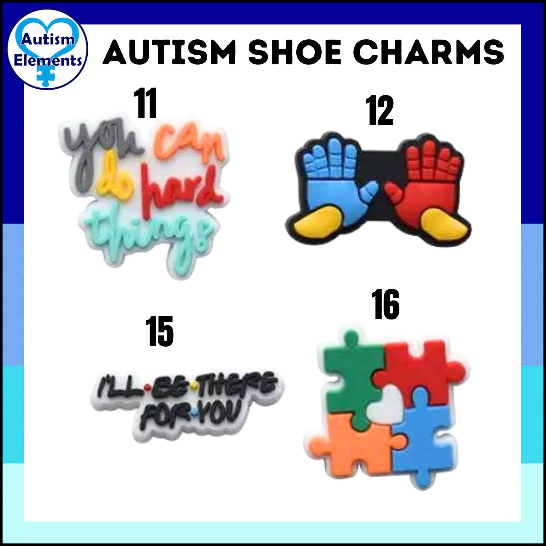 Autism Shoe Charms