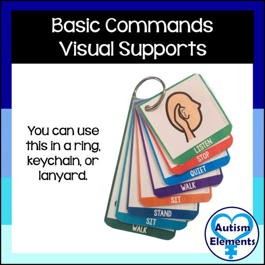 Basic Commands Visual Supports PHYSICAL SET- Rules- Behavior- Autism- SPED