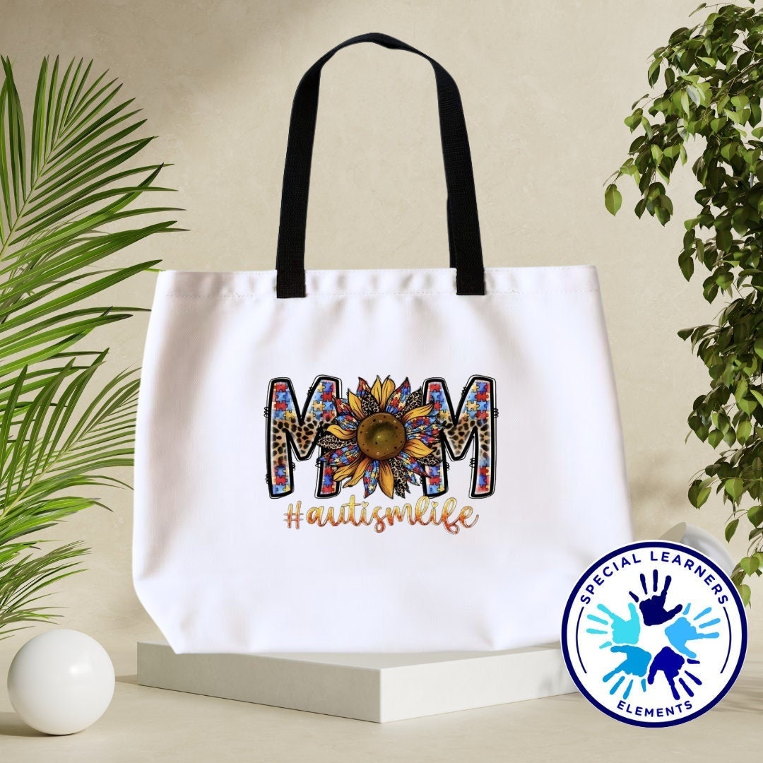 Autism Mom Tote Bag | Autism | Mother | Autism Awareness